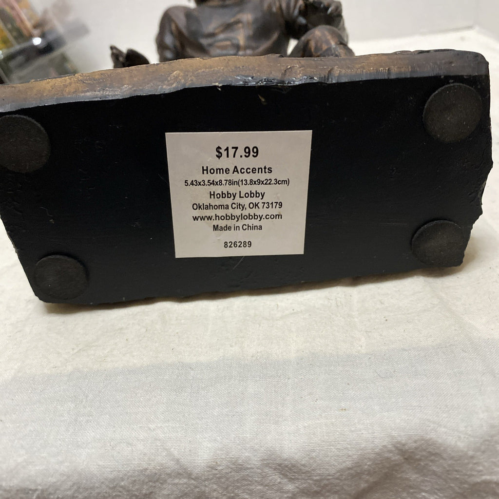 Bronze Football Player Figurine #51