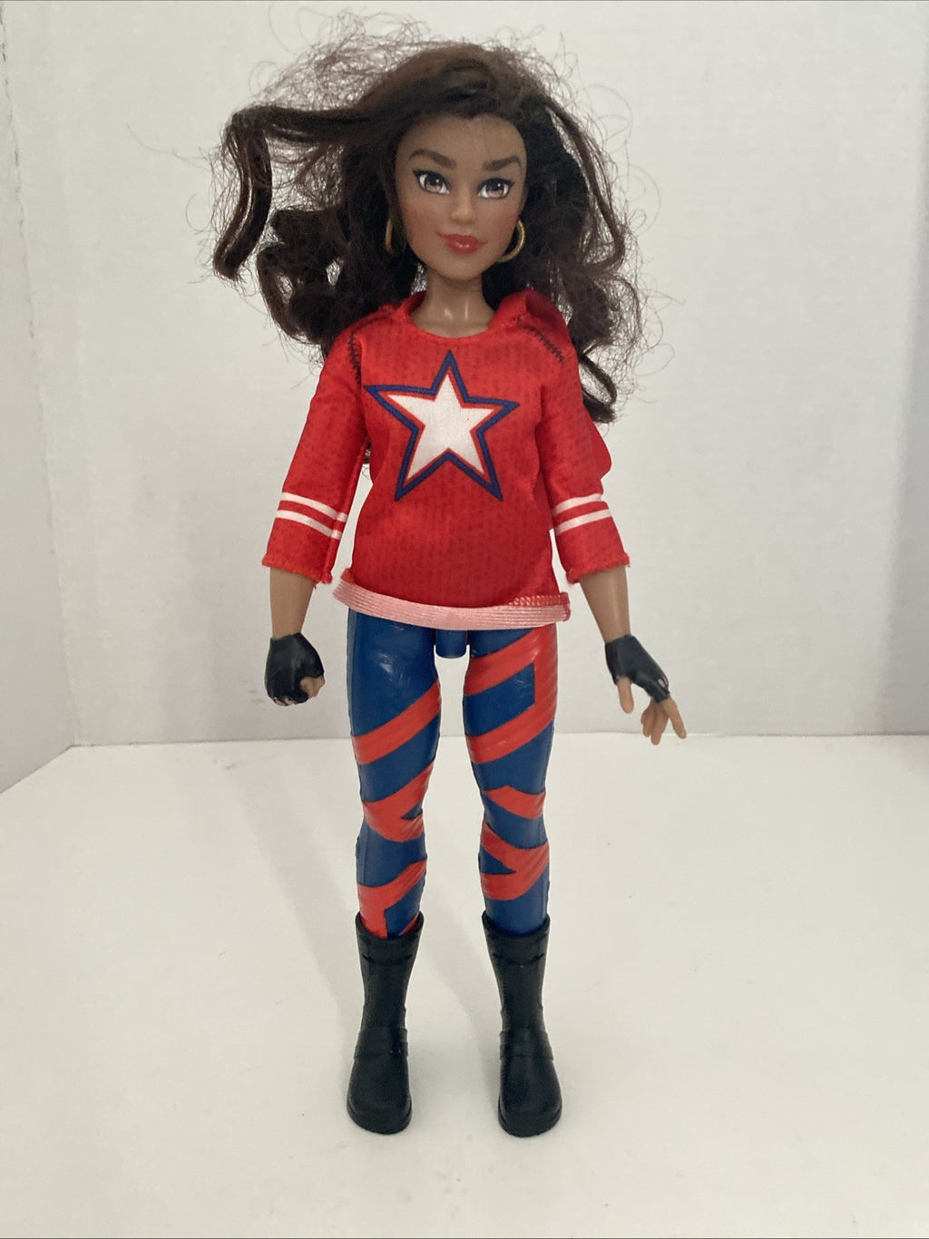 Marvel Rising Secret Warriors America Chavez Barbie Size 12" Doll Hasbro