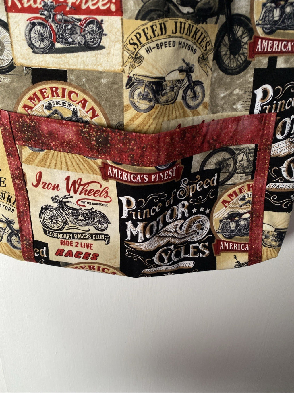 Homemade motorcycle Bag