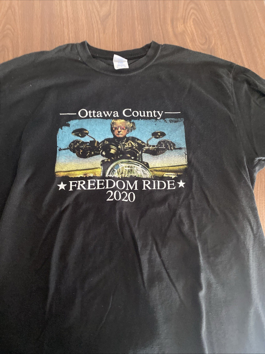 Keep America great Ottawa County freedom ride 2020 men’s extra large black short