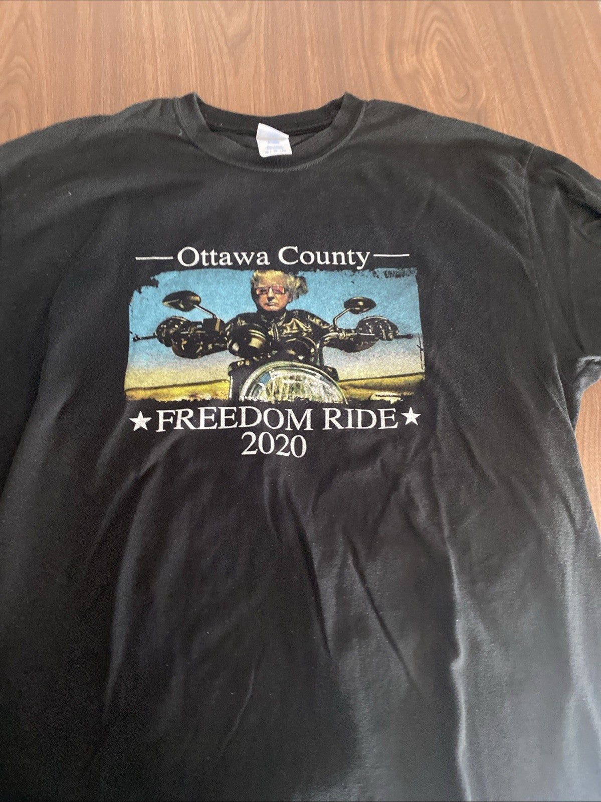 Keep America great Ottawa County freedom ride 2020 men’s extra large black short