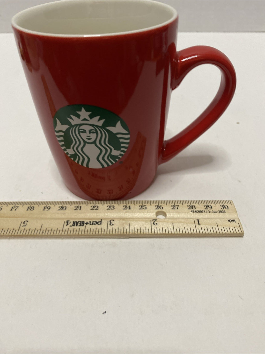 STARBUCKS 2021 Red Siren Mermaid Collector Coffee Mug 10oz Ceramic Cup