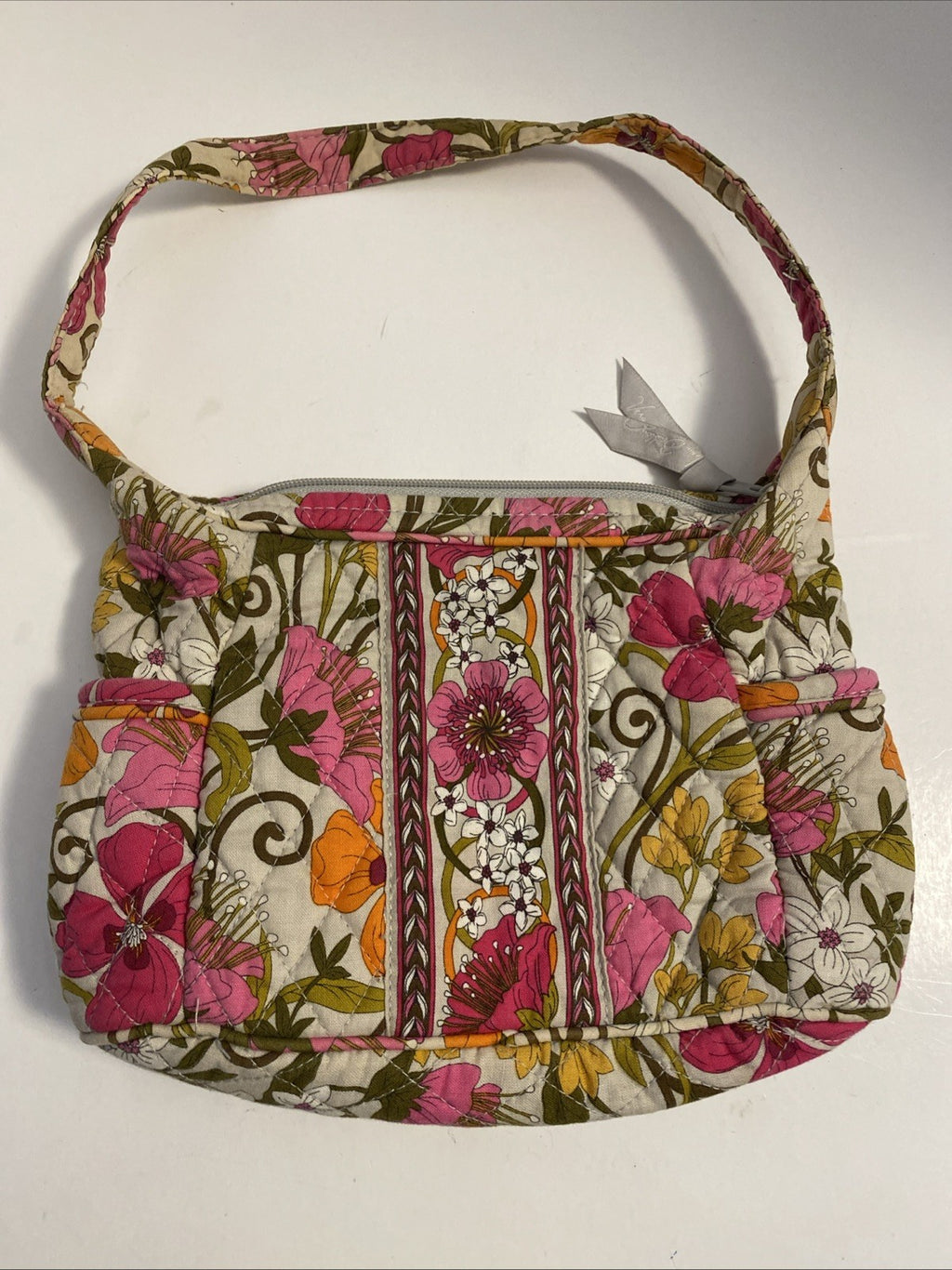 Vera Bradley Purse Pinks Orange Floral