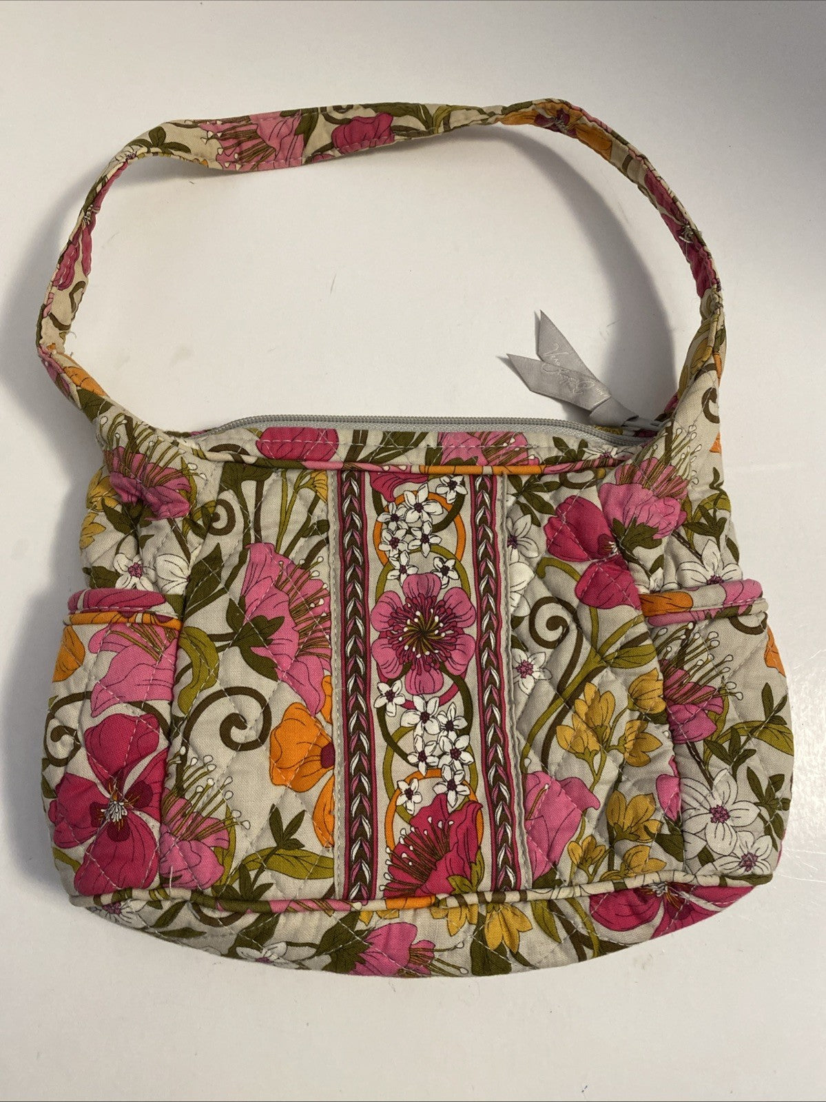 Vera Bradley Purse Pinks Orange Floral