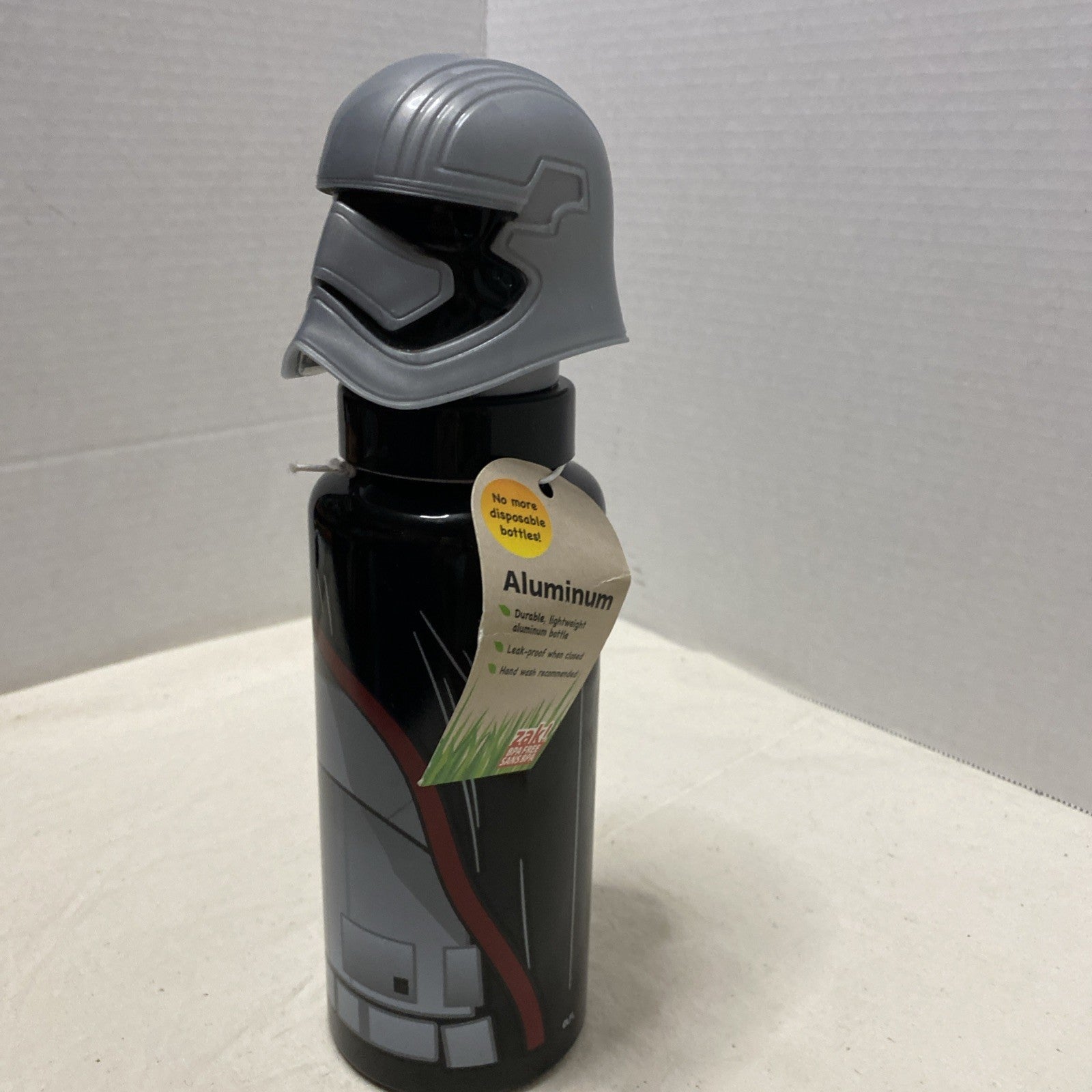 Star Wars Captain Phasma 21.5 oz Aluminum Water Bottle Zak Designs