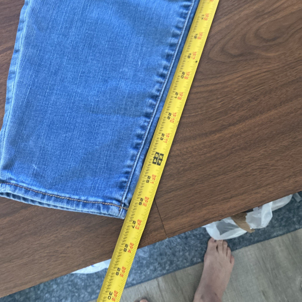 American Eagle Jeans Womens Size 20 Reg Blue Denim Next Level Stretch High Rise
