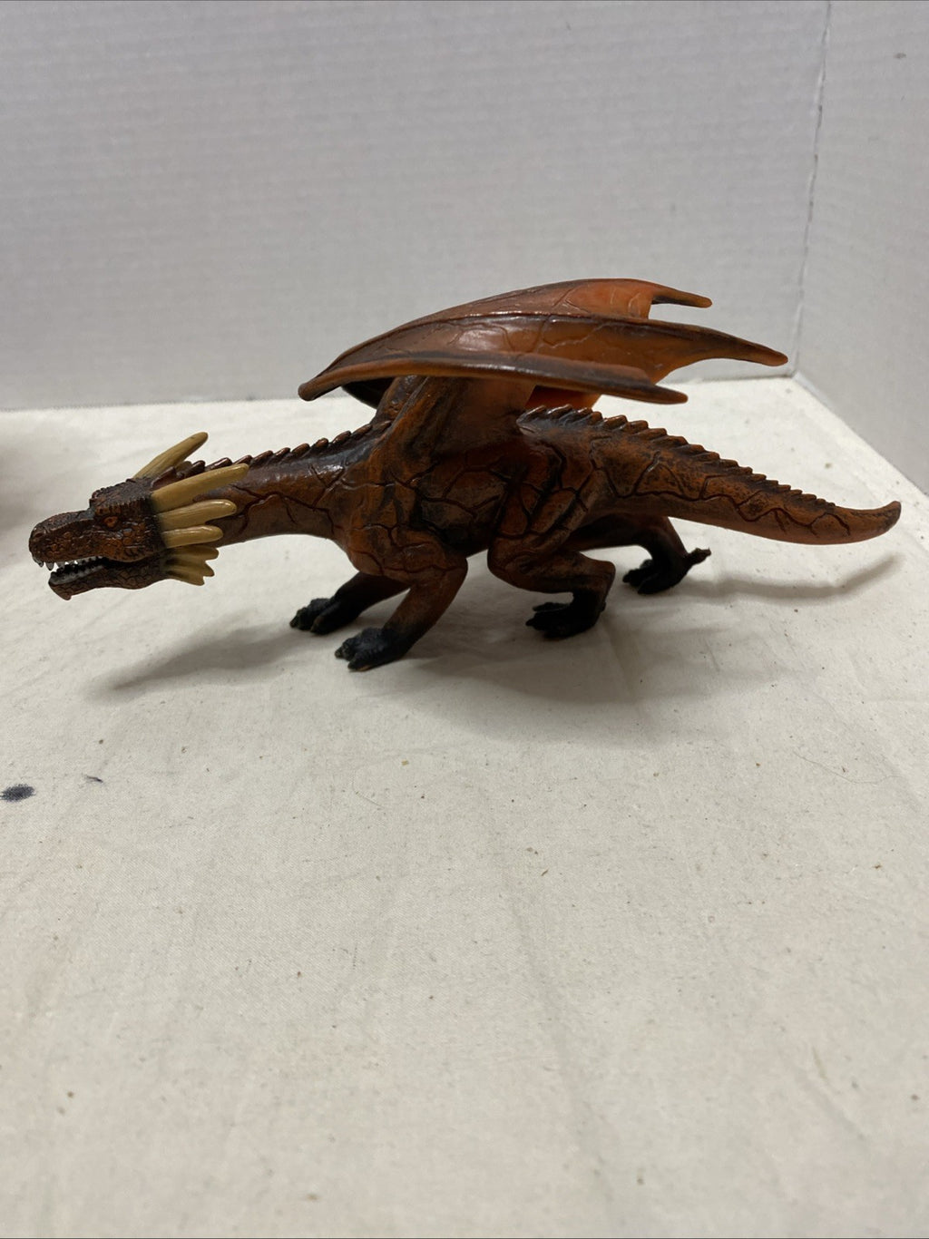 Mojo Fire Dragon Fantasy Figure Orange Winged Monster