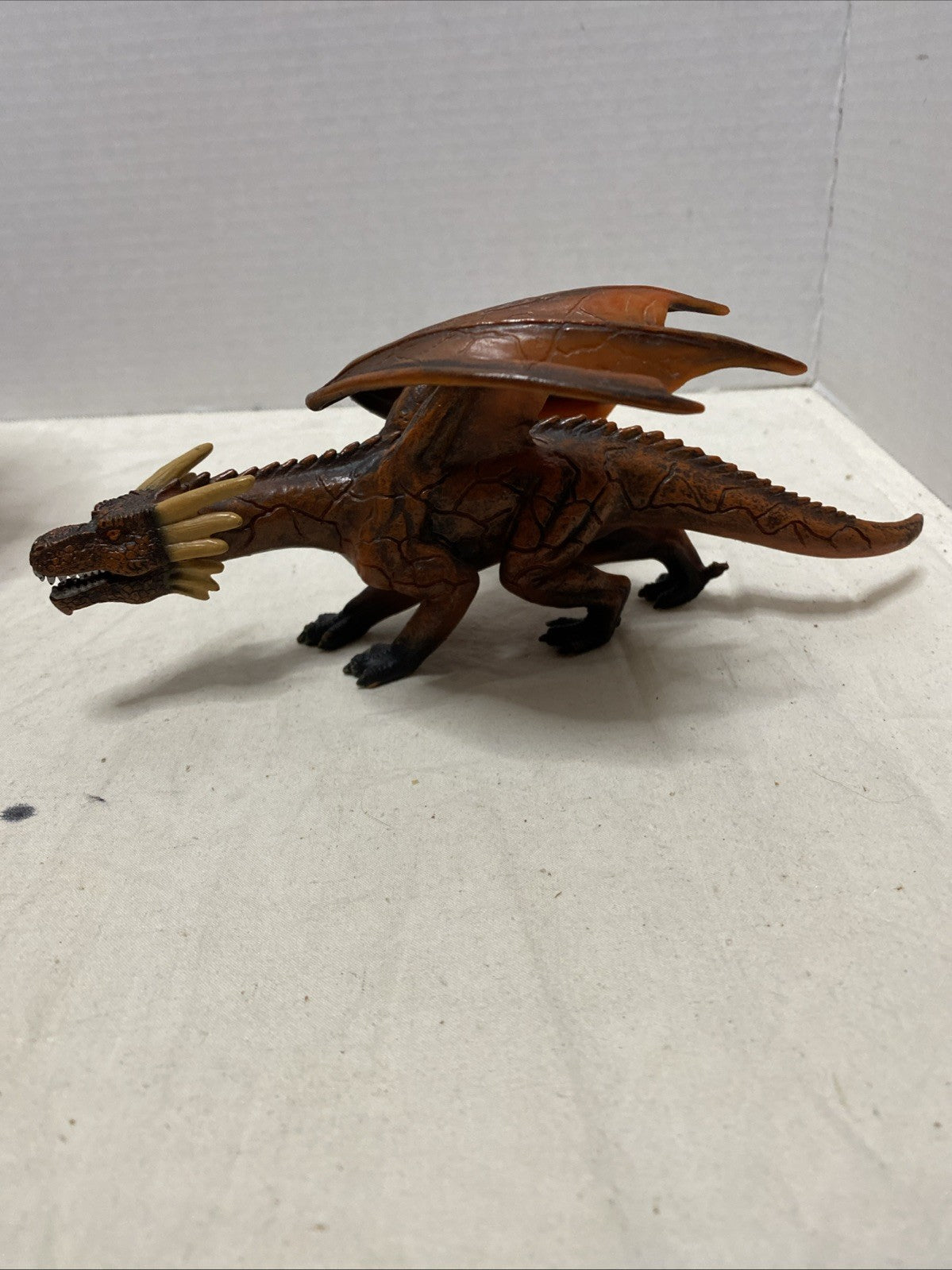 Mojo Fire Dragon Fantasy Figure Orange Winged Monster