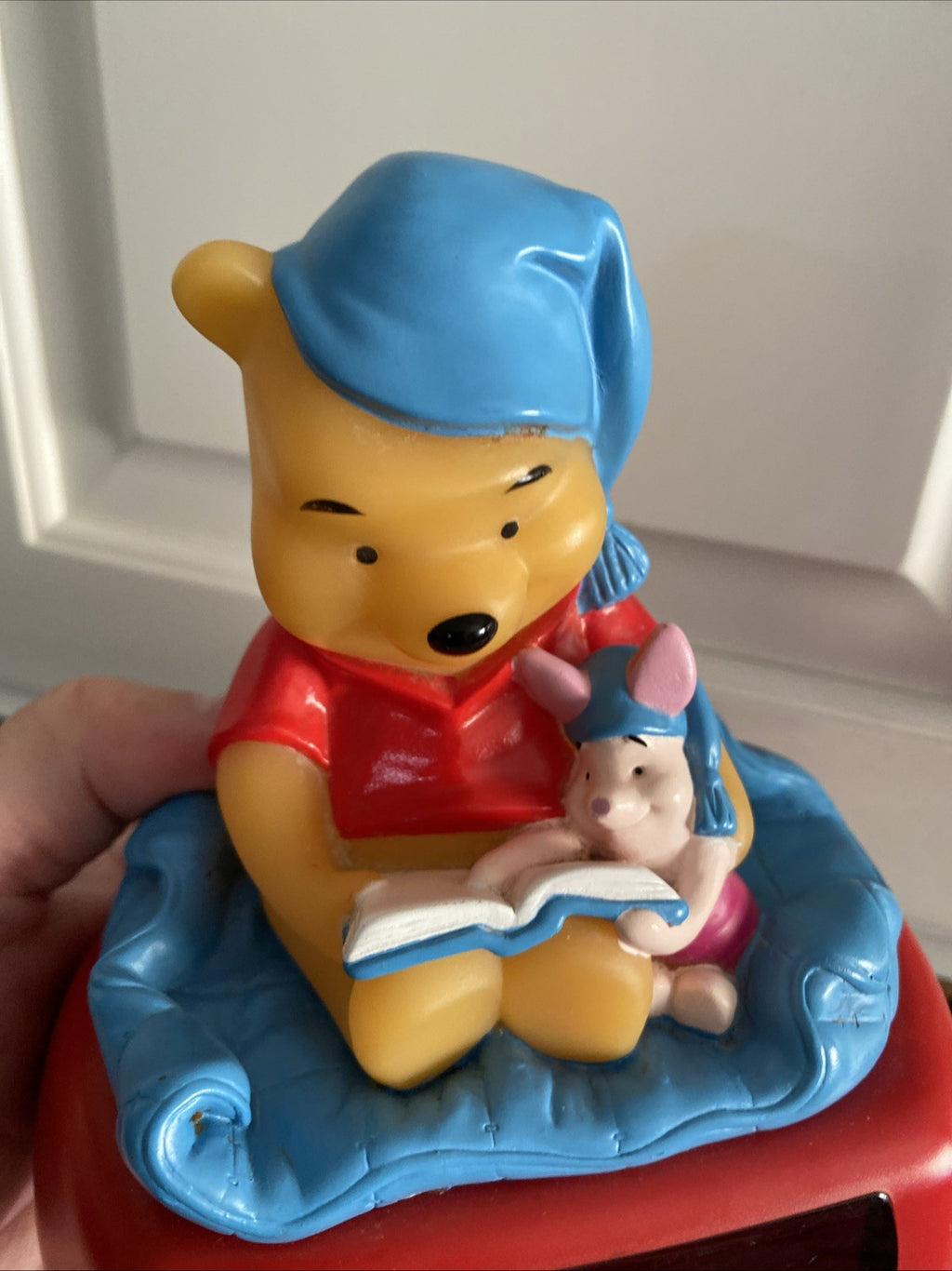 Vintage Sleepytime Bedtime Light Winnie The Pooh & Piglet Alarm Clock Tested 