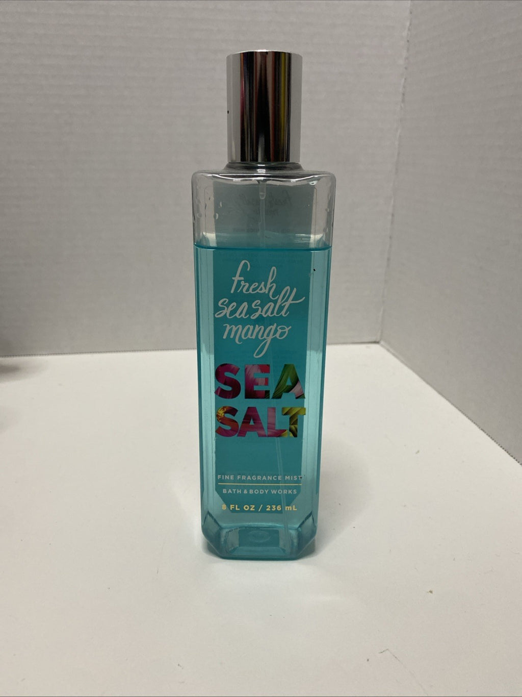 Bath & Body Works FRESH SEA SALT MANGO Fragrance Mist Spray 8 oz (90% Full)