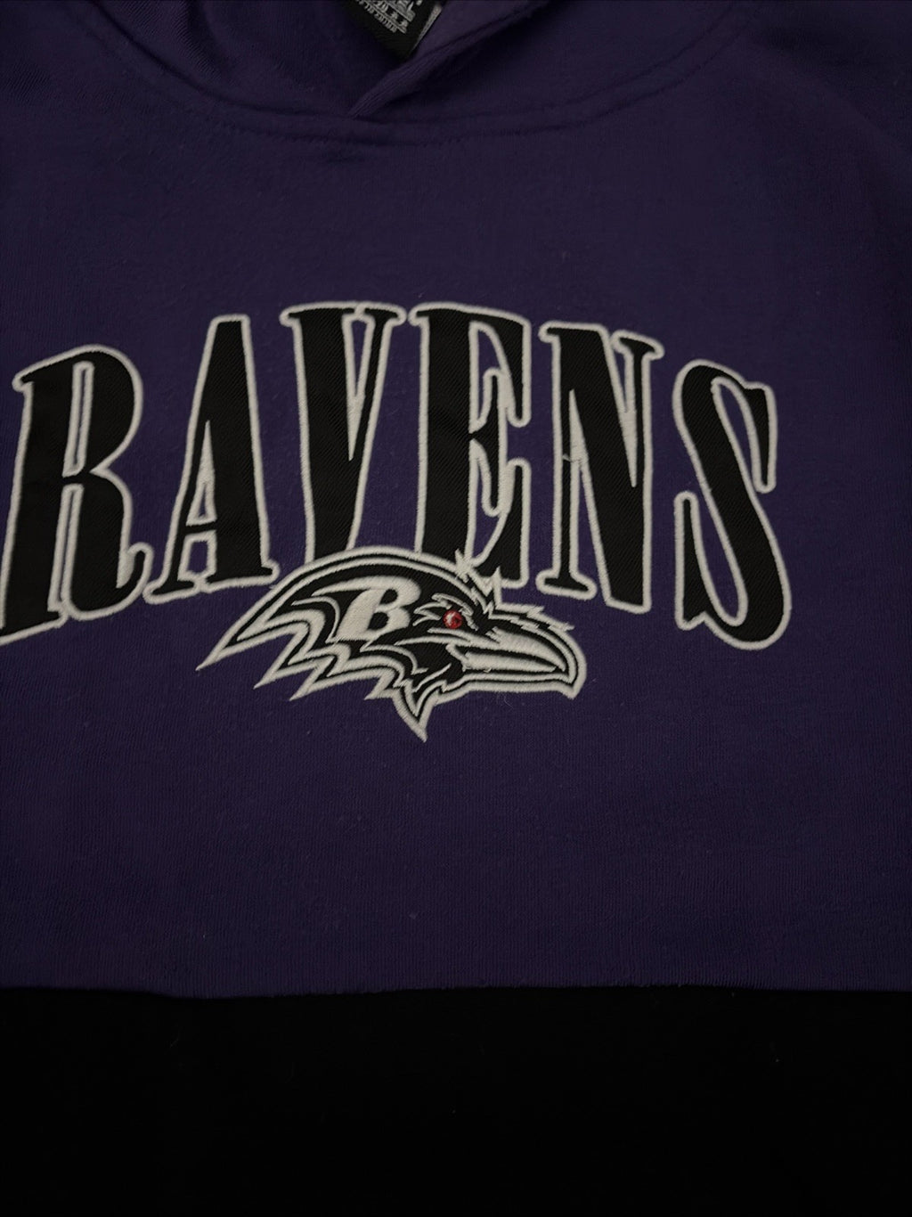 NFL Baltimore Ravens Youth Size XL XLarge (18) Purple Hoodie