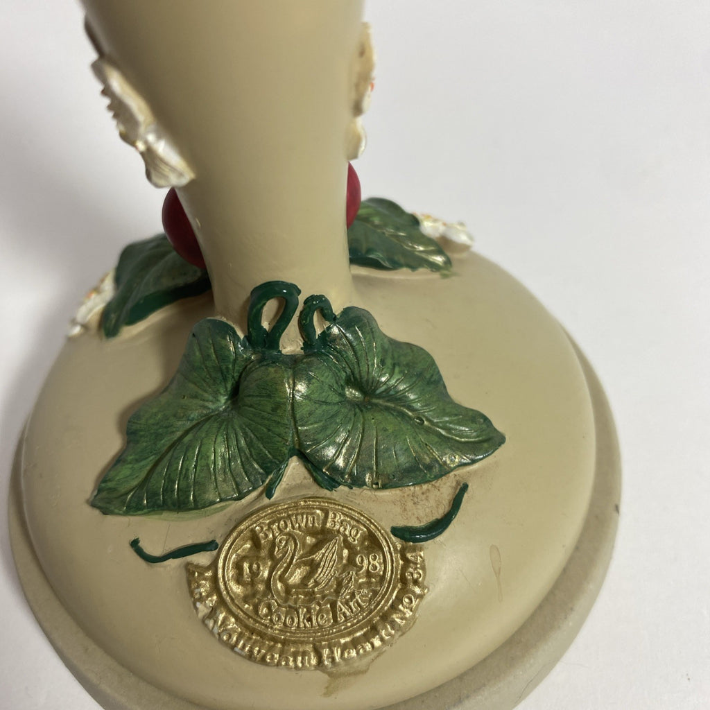 Brown bag art 1998 hearts and flowers No57 cookie press stamp