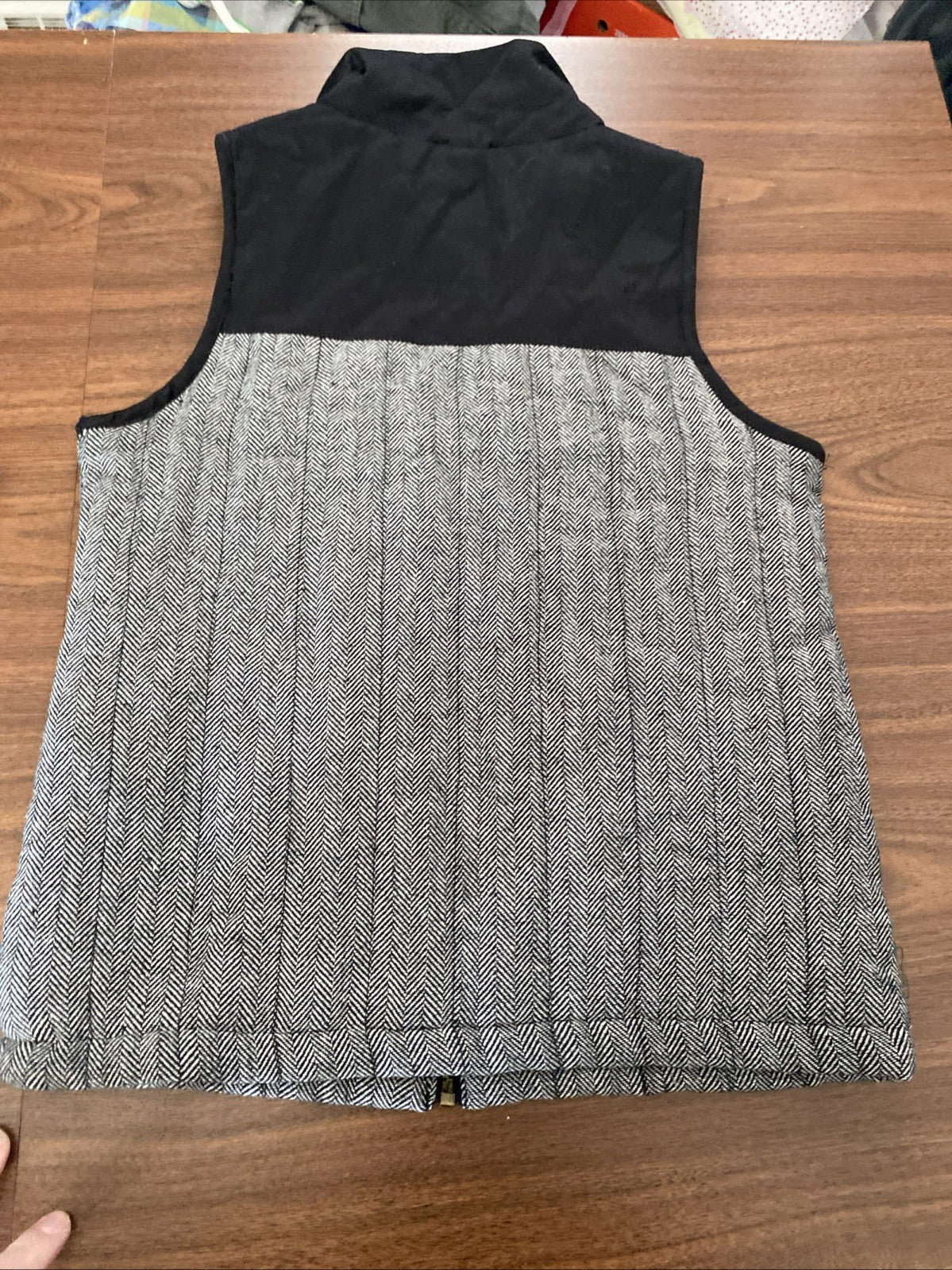 The Ohio State Buckeyes Herringbone Vest Womens XS Gameday Football NCAA