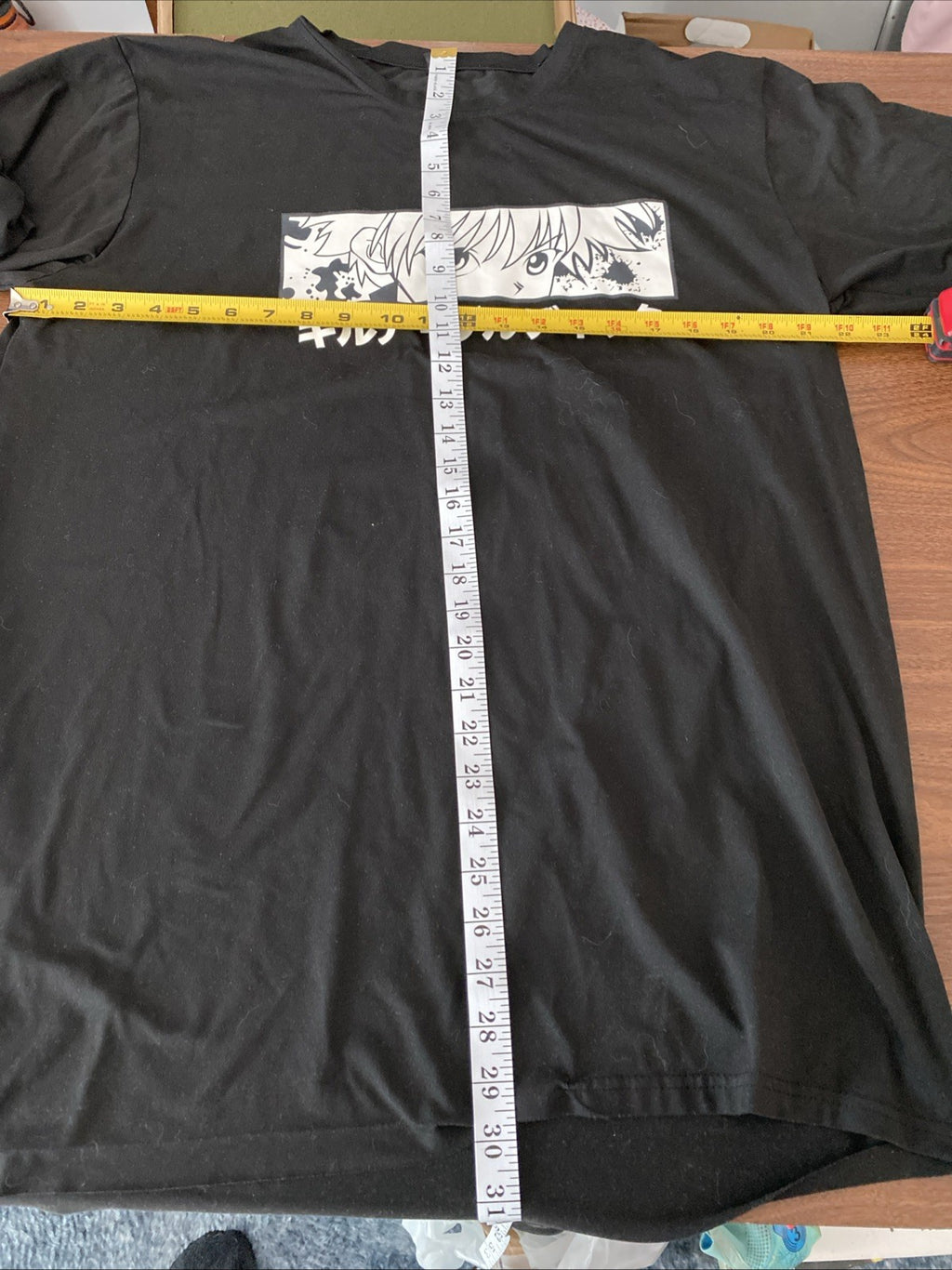 Hunter x Hunter Casual Graphic Short Sleeve T Shirt Mens Size XL Black