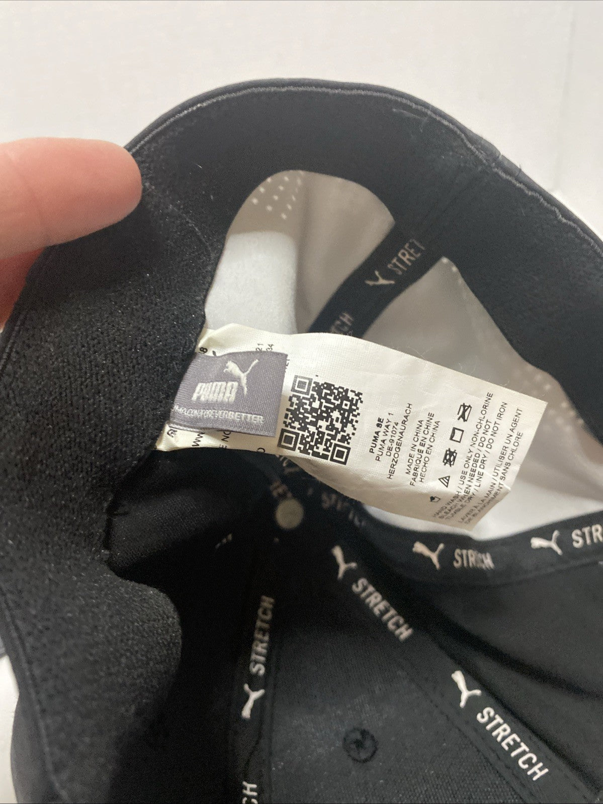 Puma Black Fitted Hat
