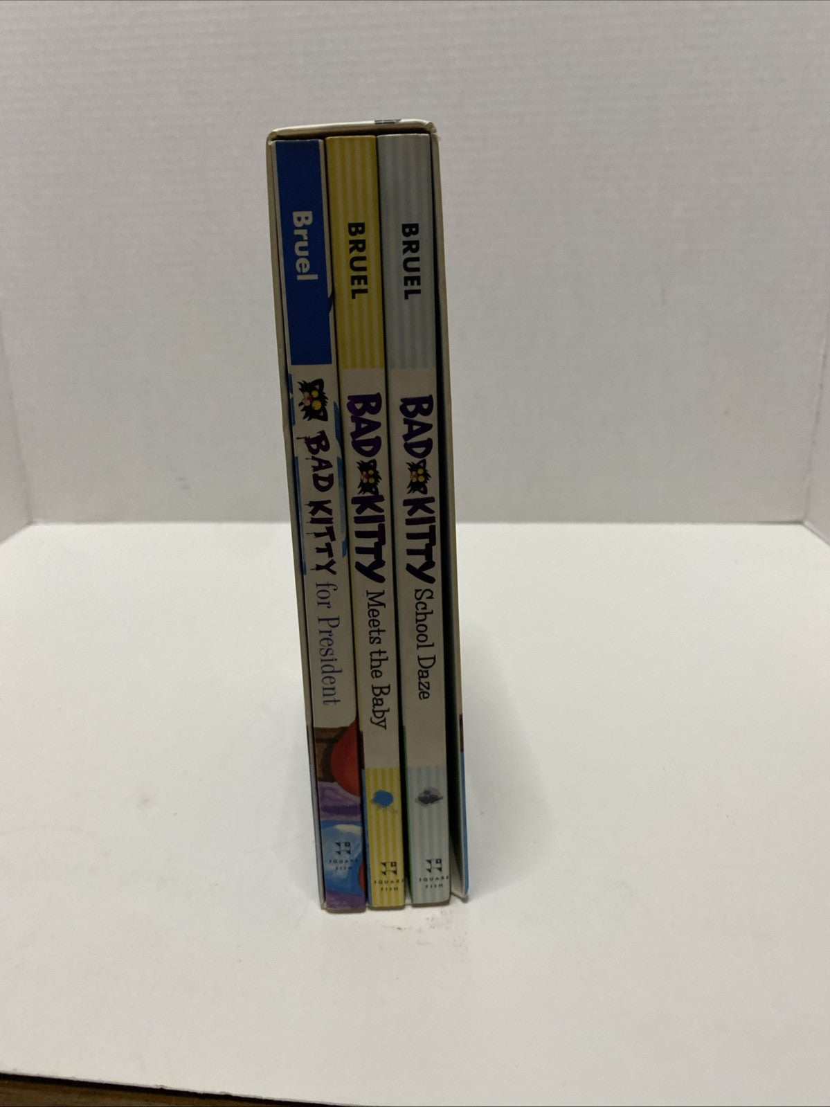 Bad Kitty's Very Very Bad Boxed Set By Nick Bruel Like new No Stickers