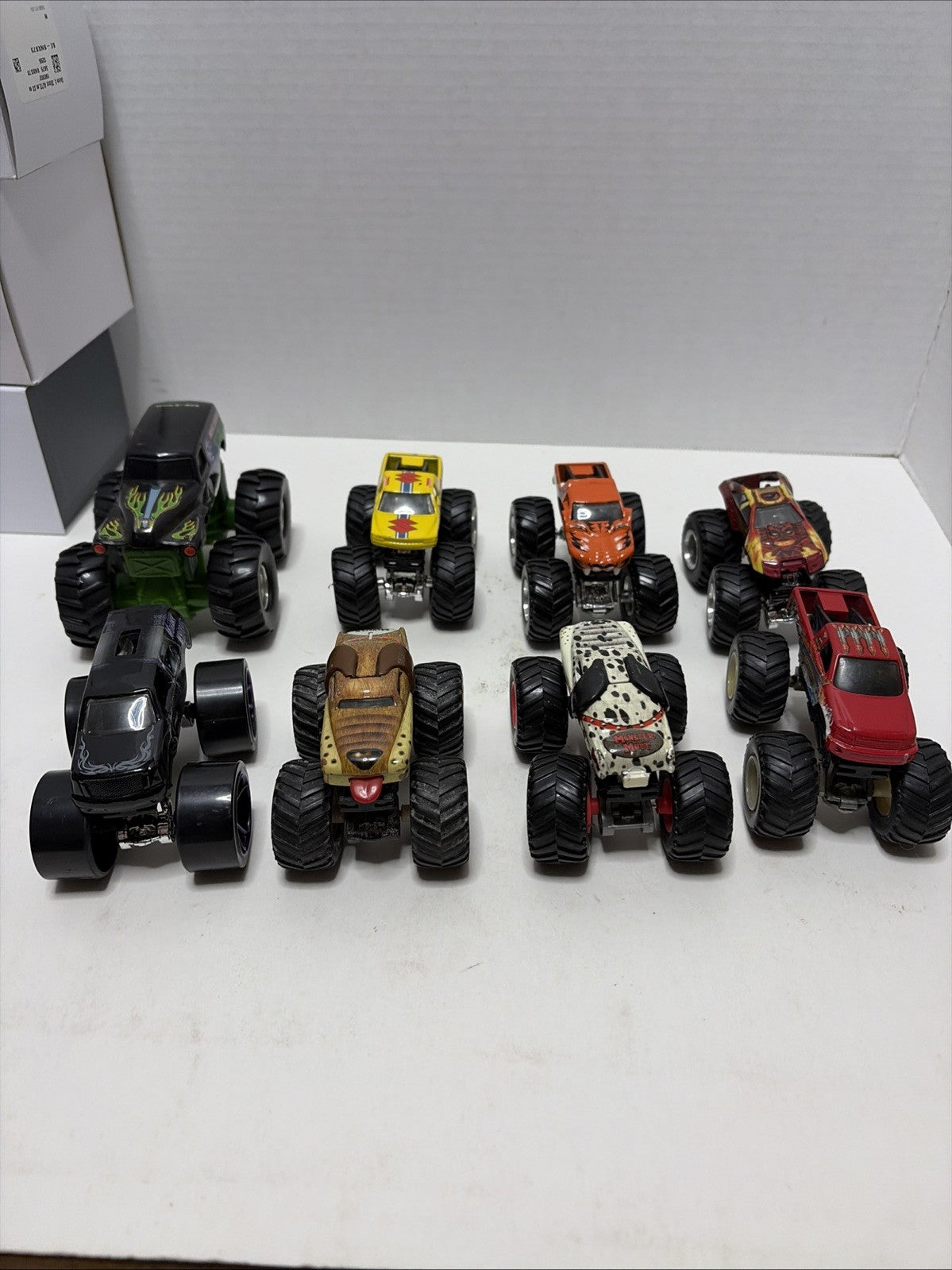 Monster Jam Lot Of 8 Diecast 1:64 Scale Monster Trucks