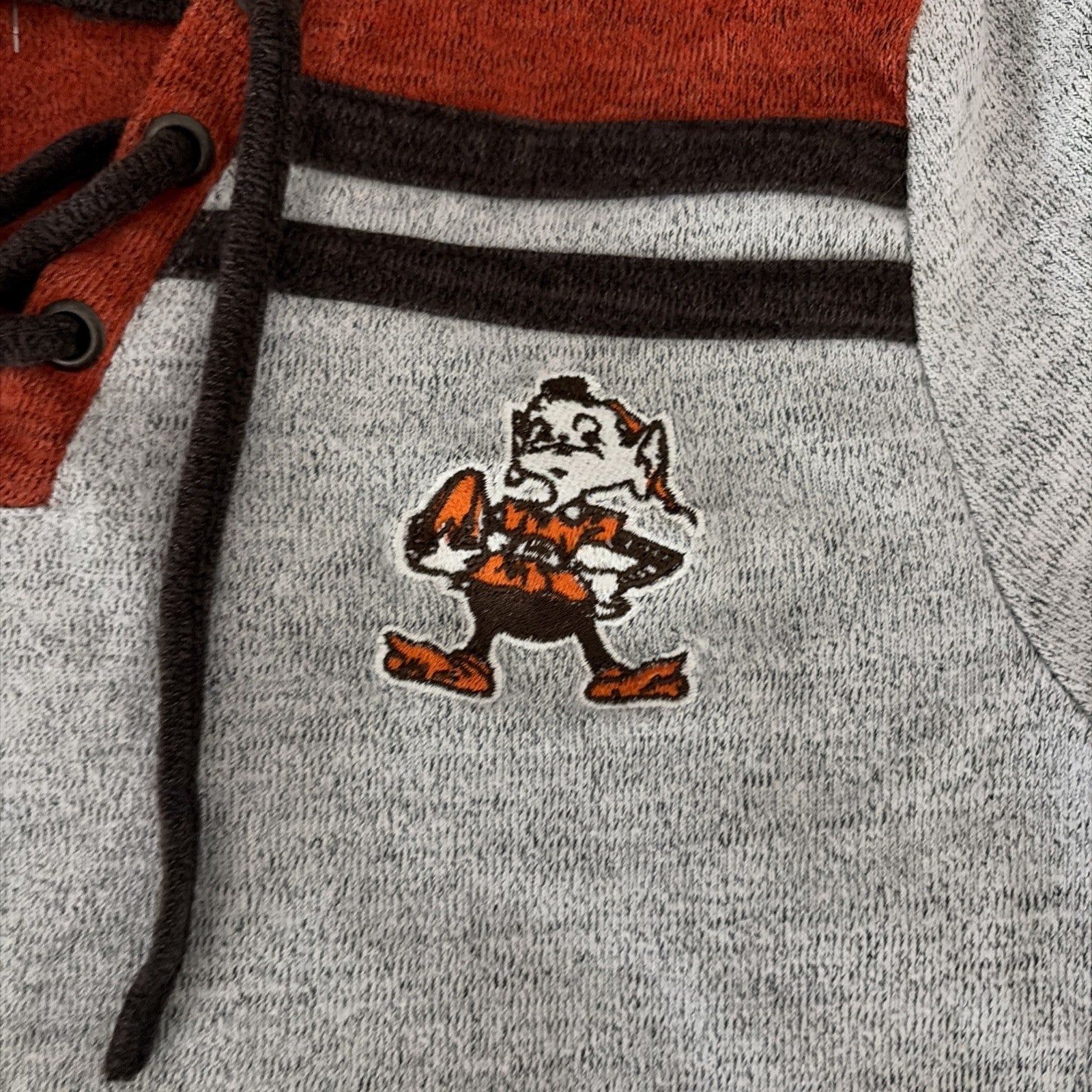 Antigua Women’s Small Cleveland Browns Hoodie Long Sleeve Shirt Pixie