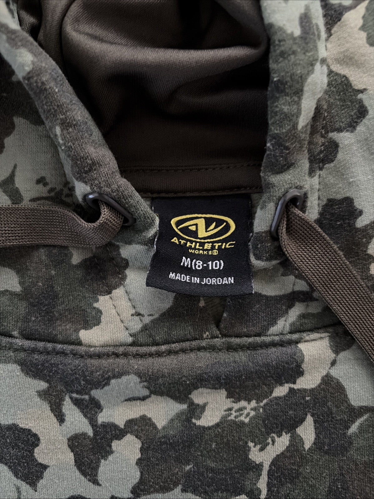 Athletic Teen Medium 8–10 Camouflage Hoodie