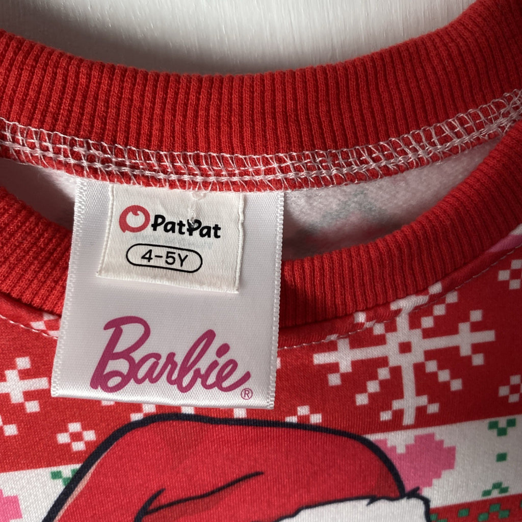 Pat pat 4/5y Barbie Christmas dress