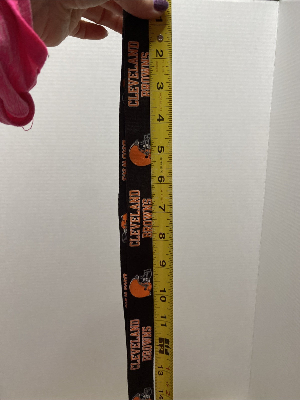 NFL Football Cleveland Browns high quality lanyard keychain Fast Ship USA seller