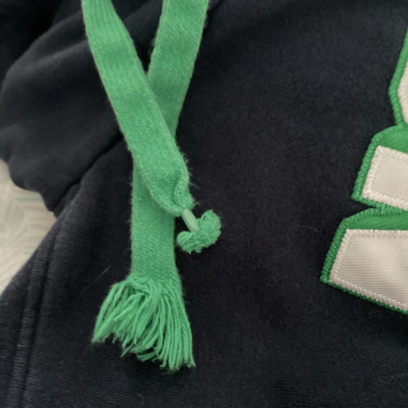 Champion Notre Dame Fighting Irish Hoodie Sweatshirt Size Medium Navy Blue Mens