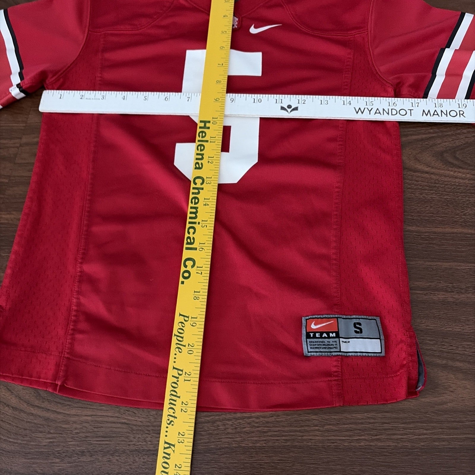 Nike Ohio State Buckeyes Jersey #5 Kids Youth sz. XL Red Nike OSU NCAA Licensed