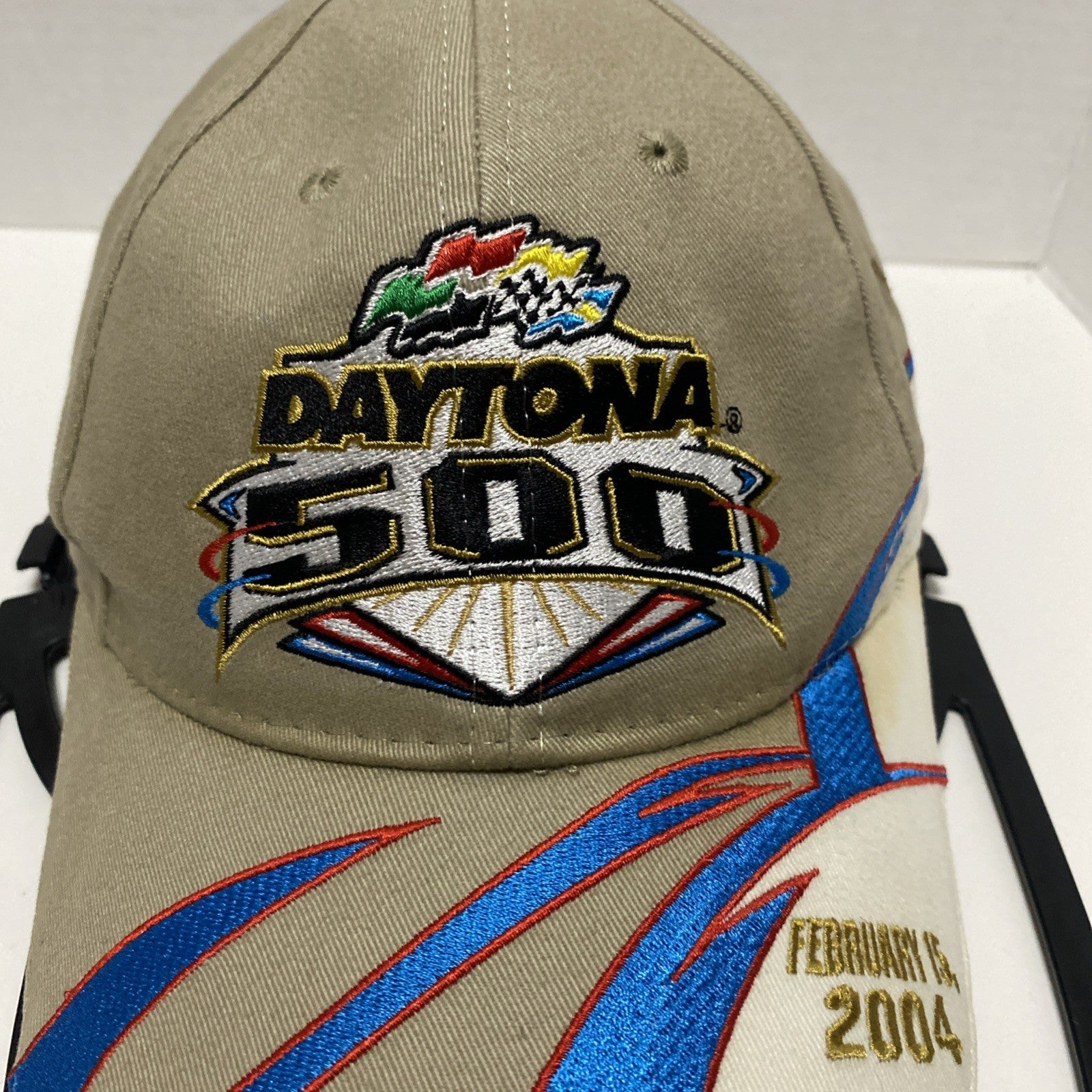ISC Nascar  "Daytona 500" 2004 Strapback Hat Embroidered