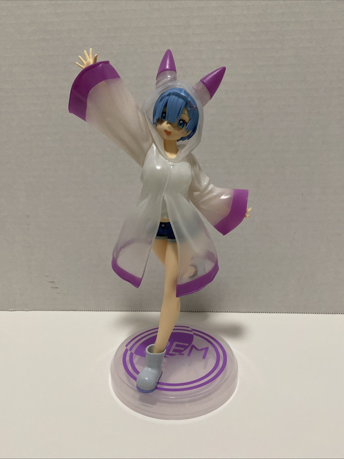 Re:Zero - Rem Day After The Rain Ver. Luminasta Figure No Box 10”