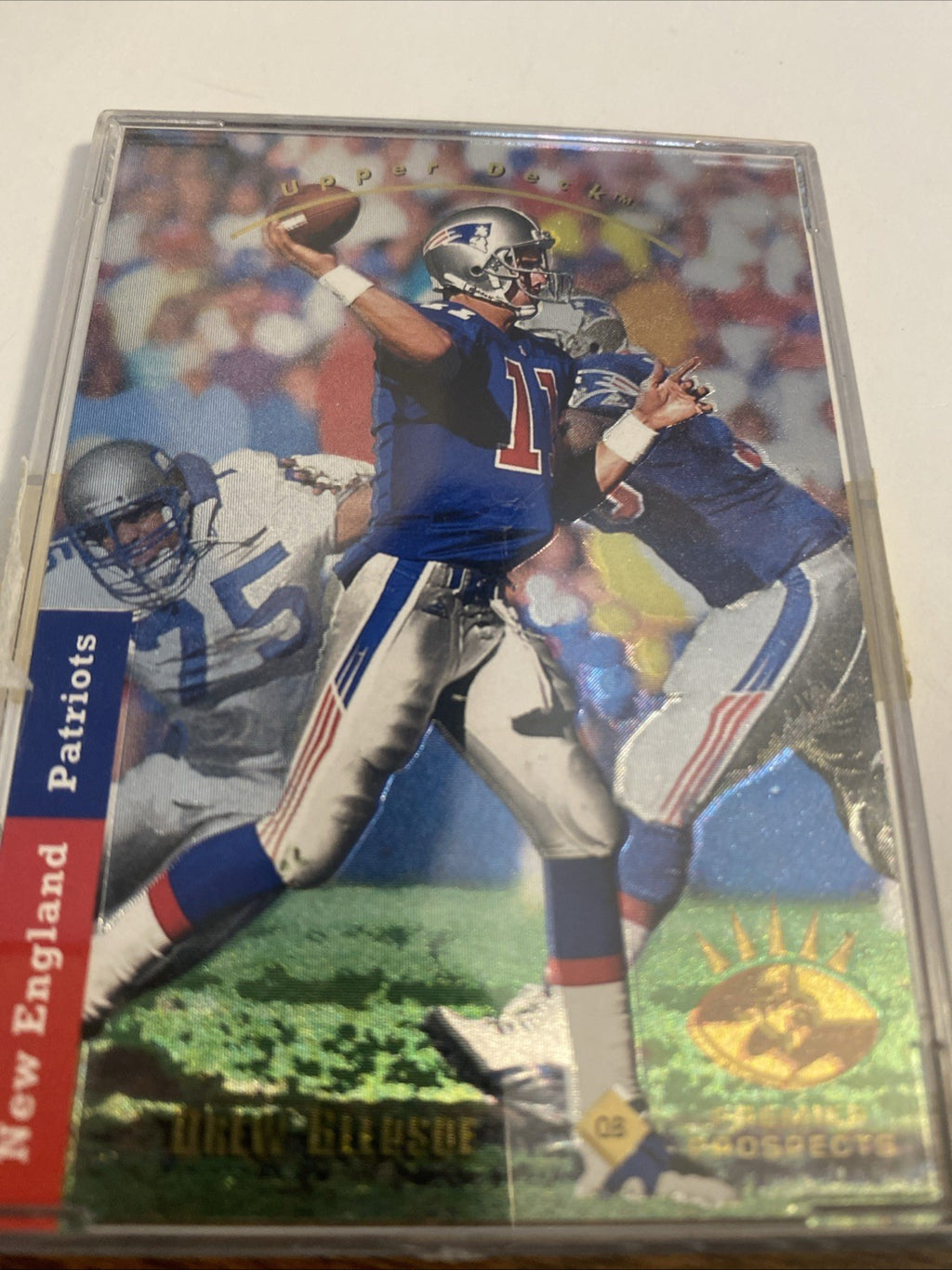 DREW BLEDSOE 1993 Upper Deck SP Foil Rc #9 New England Patriots