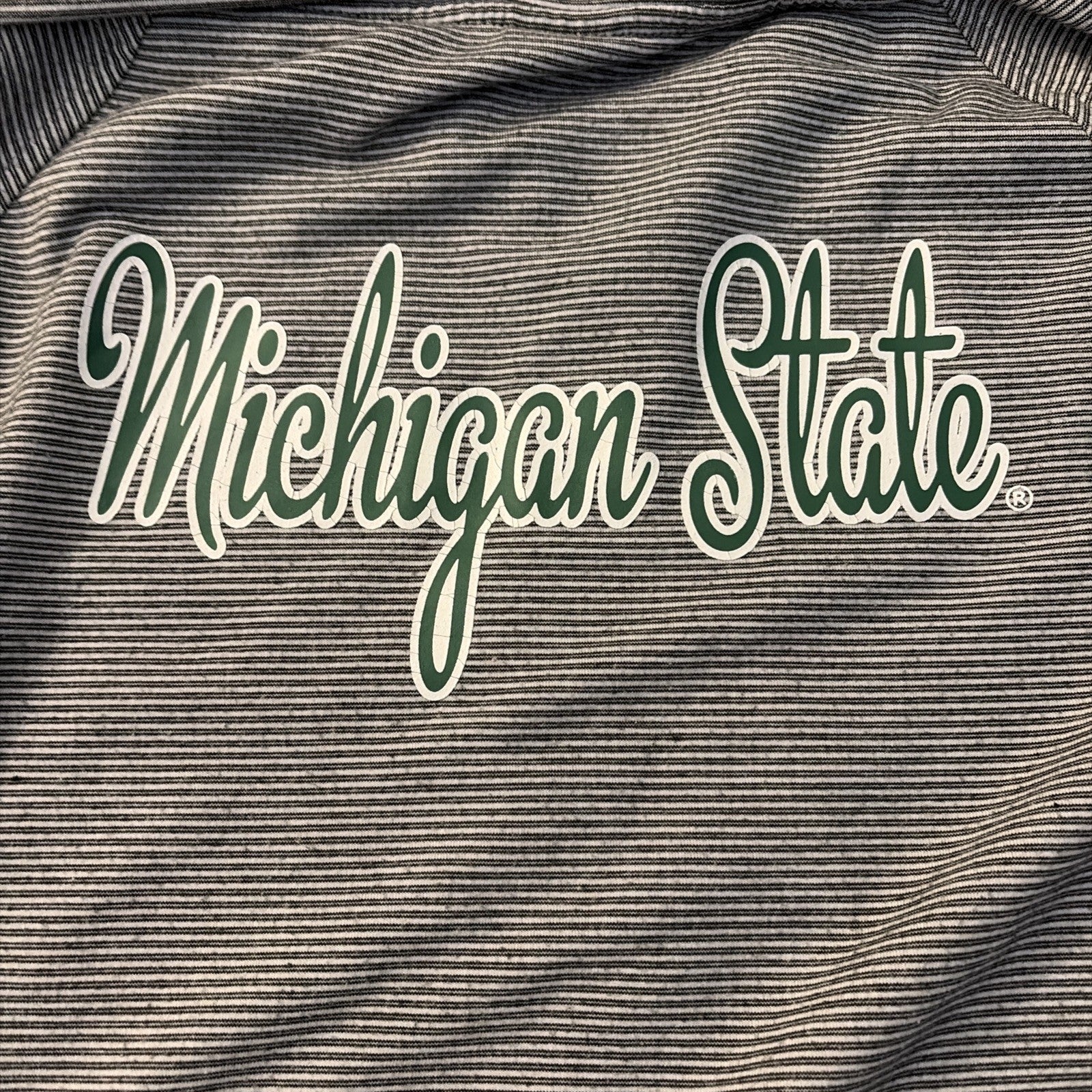 Colosseum Women’s Large Michigan State Spartans Zip Up Jacket