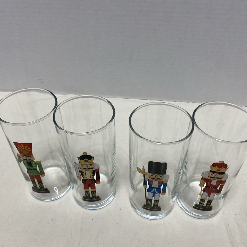 Set Of 4 “Nutcracker” Glasses