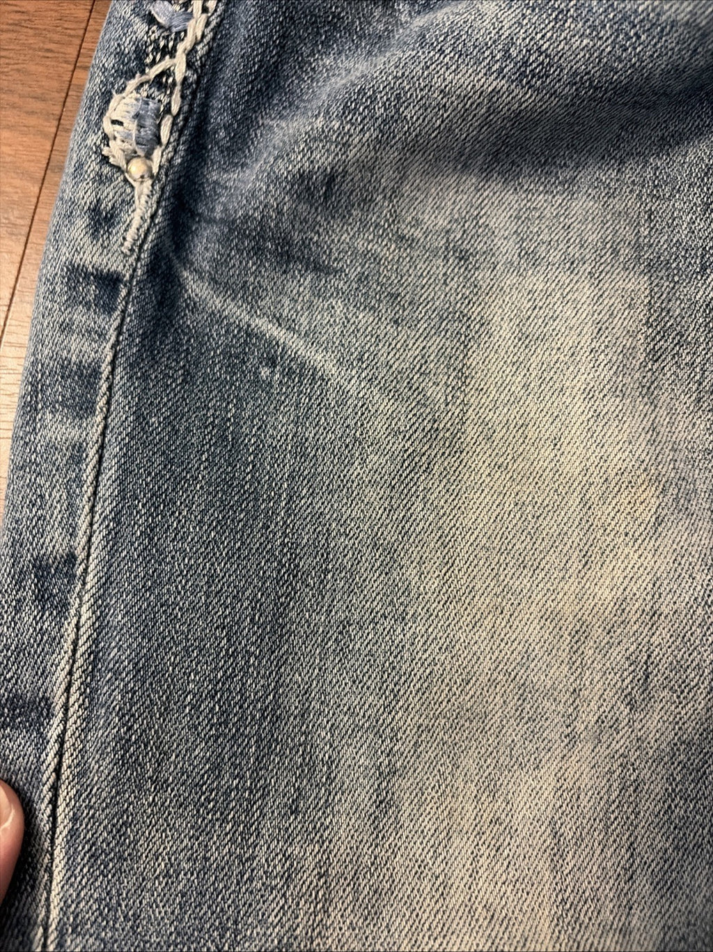 Grace In LA Women’s Distressed Denim Jeans Size 25