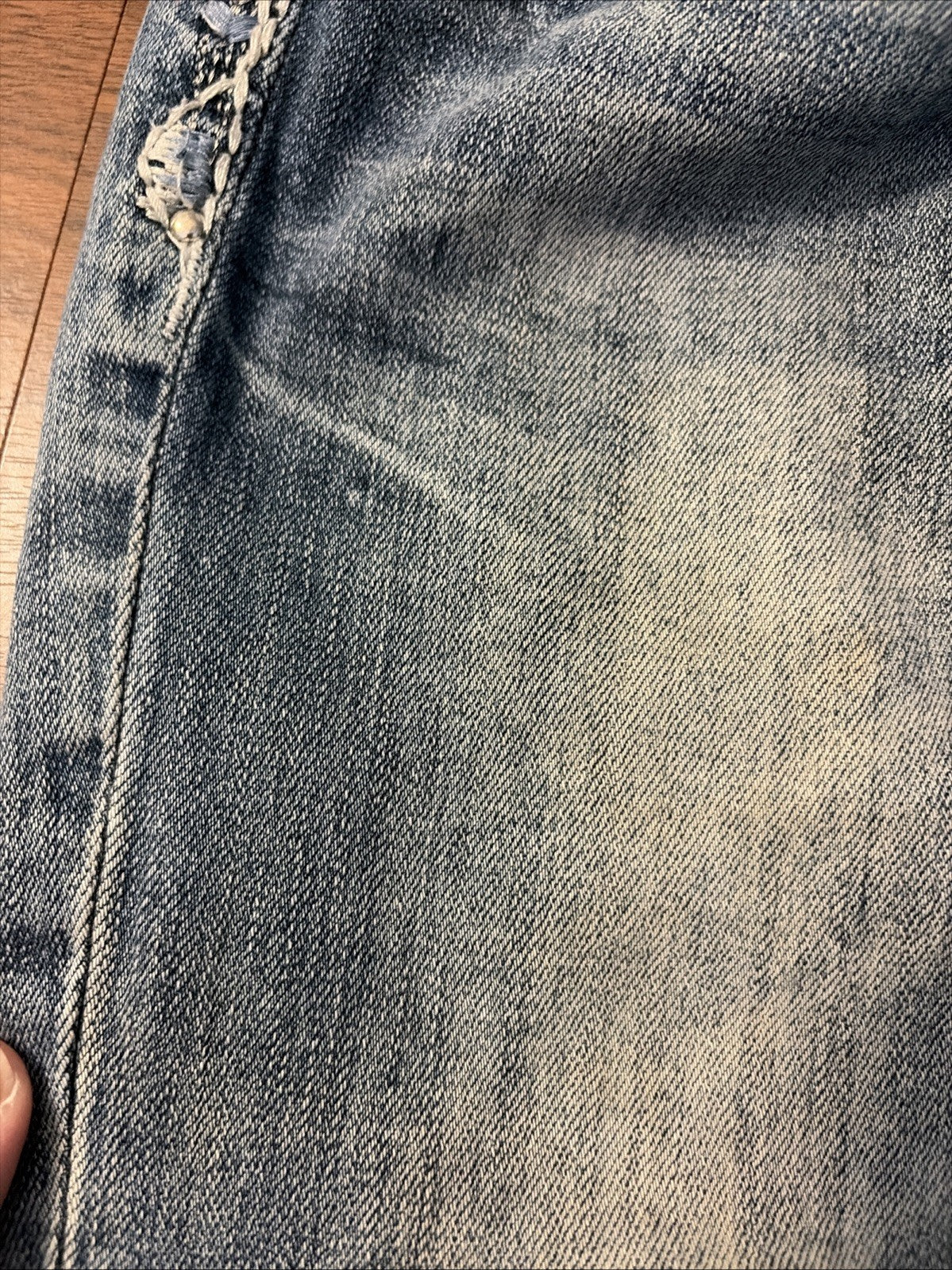 Grace In LA Women’s Distressed Denim Jeans Size 25