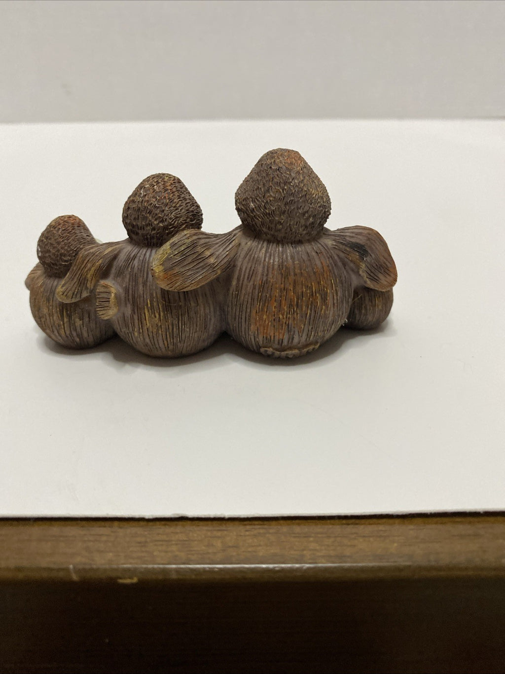 Vintage Resin Kiwi Bird  Family Figurine