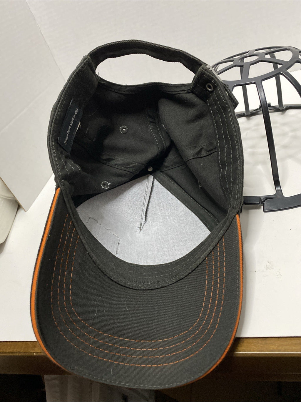 Volvo Trucks Hat Cap Black Logo Patch Adjustable Strapback Official Merchandise