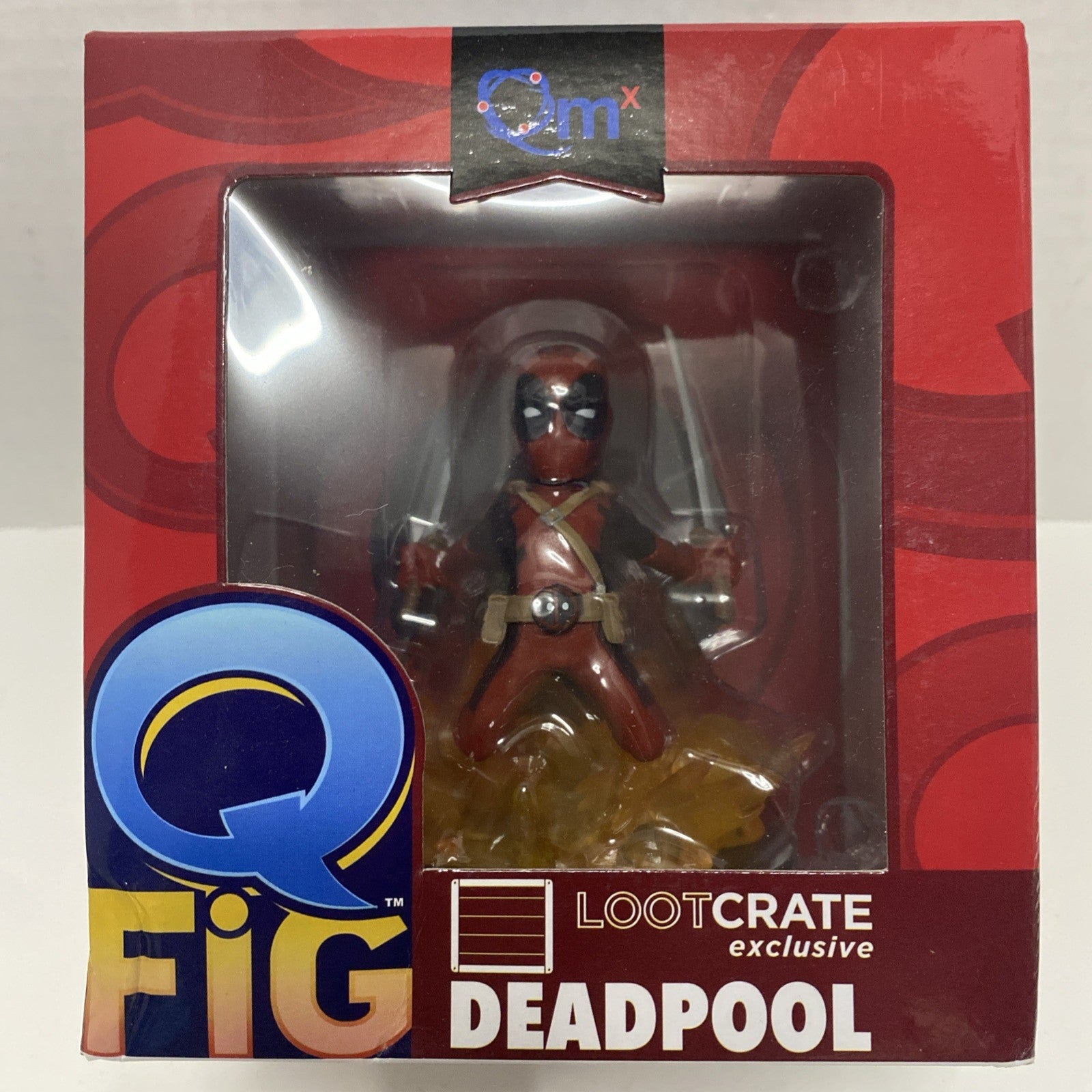 Marvel Deadpool Q Fig Lootcrate Exclusive