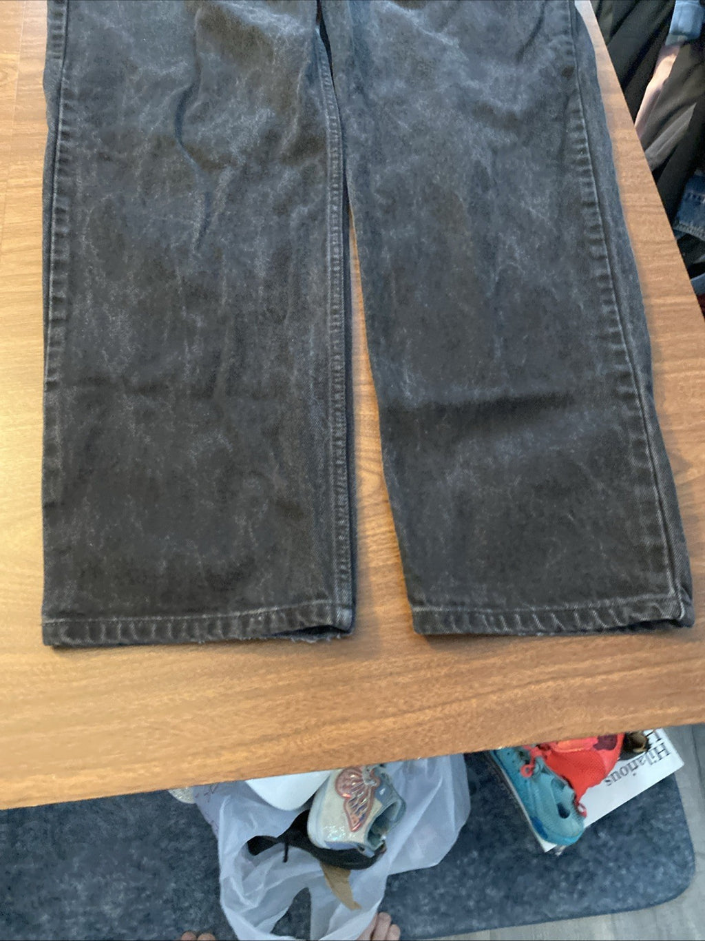 Levi's Men's 550 Relaxed Fit Jeans - 38x30 - Black