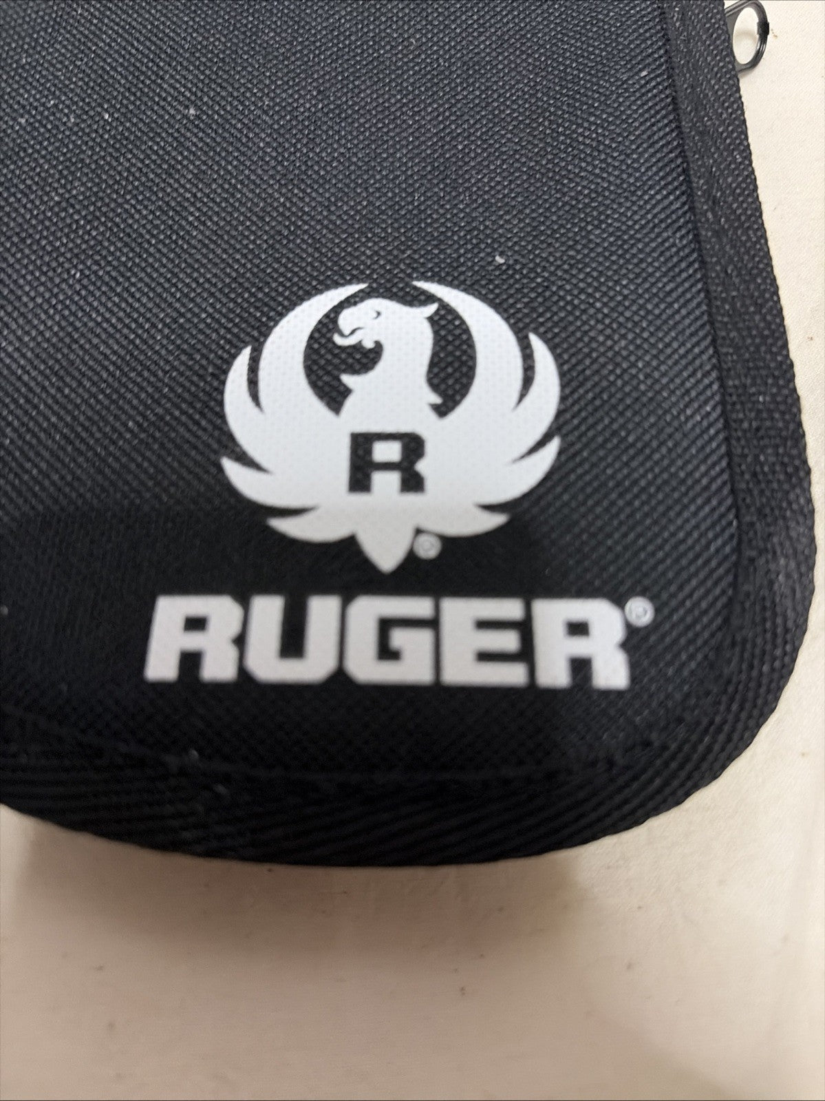 Ruger LCP Compact Pistol Black Nylon Ambidextrous Pocket Holster Zipper Case