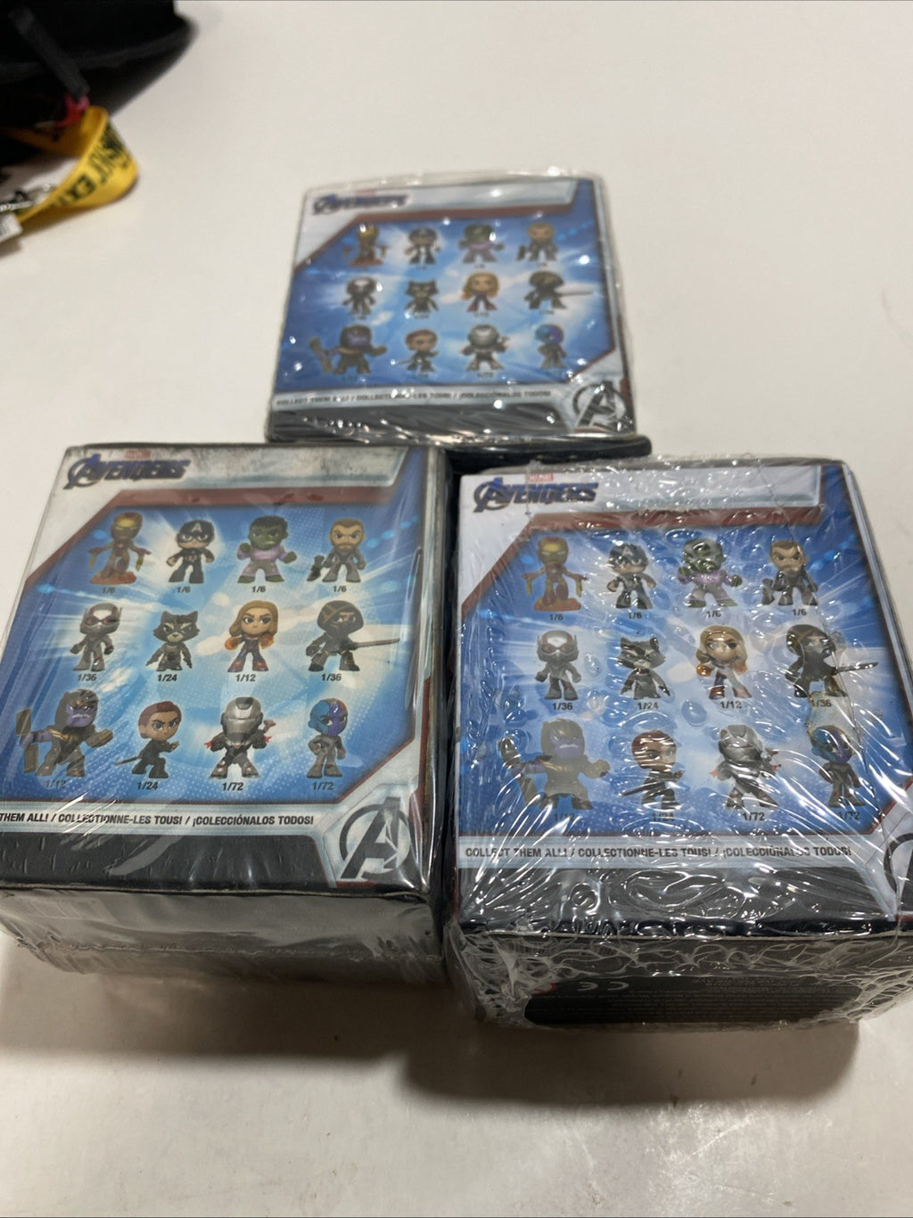 3x Funko Marvel Comics Avengers Mystery Minis Figure Sealed Lot Of 3