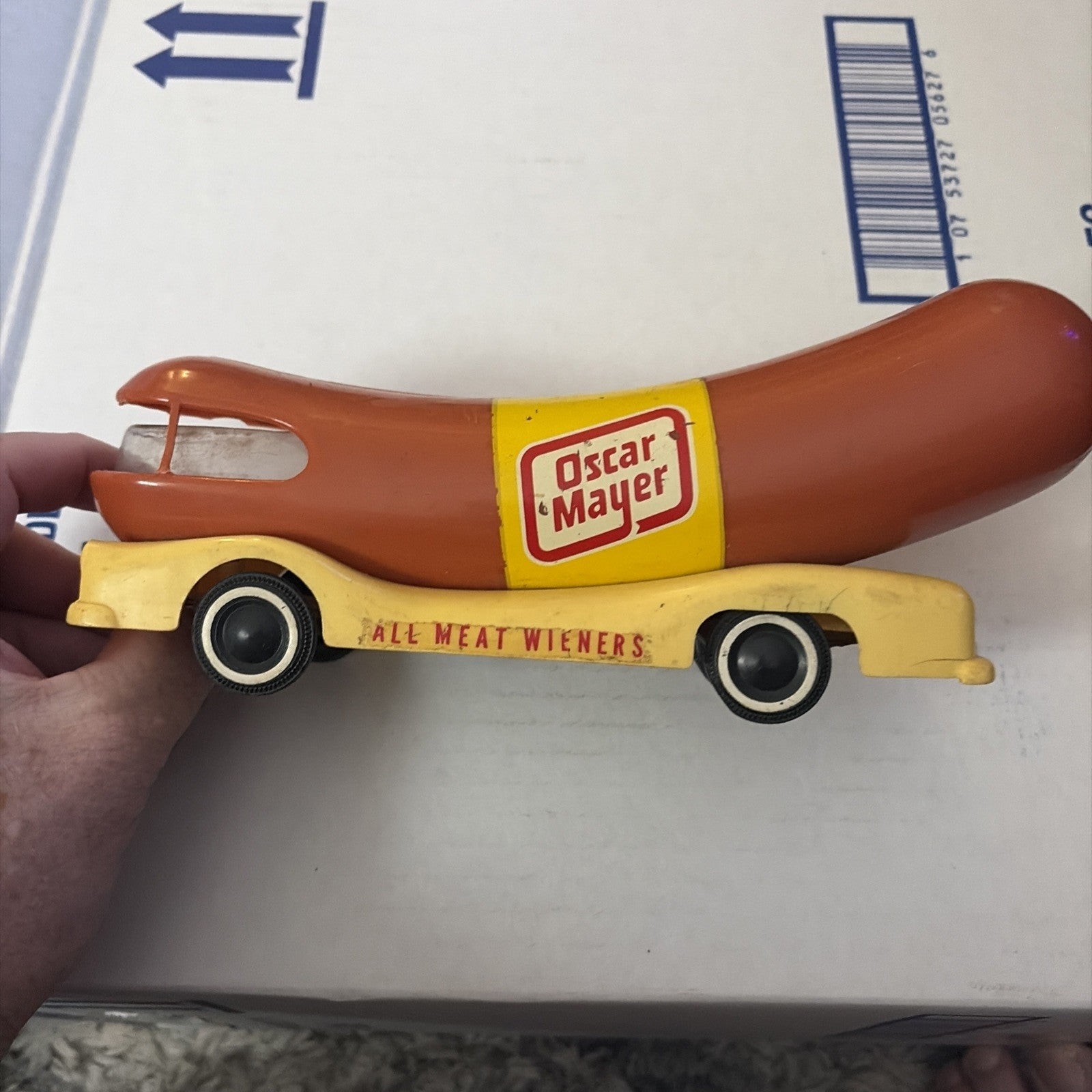 Vintage Large Oscar Mayer Wiener Mobile Coin Bank Vintage Car the real deal