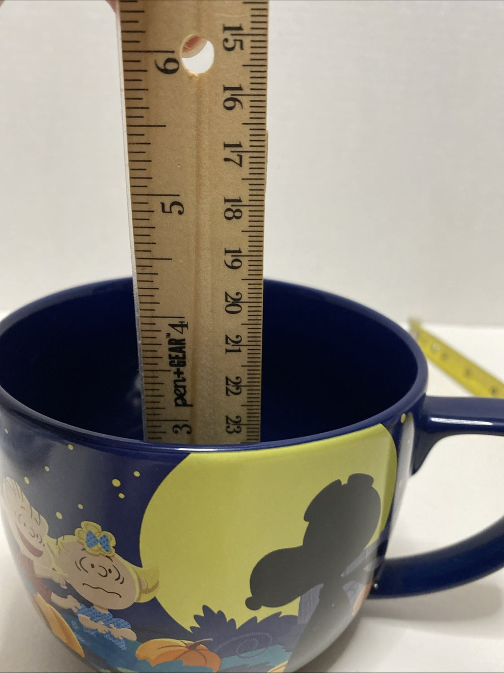 RARE Hallmark 2021 Peanuts-Welcome Great Pumpkin-Snoopy Halloween BIG Coffee Cup