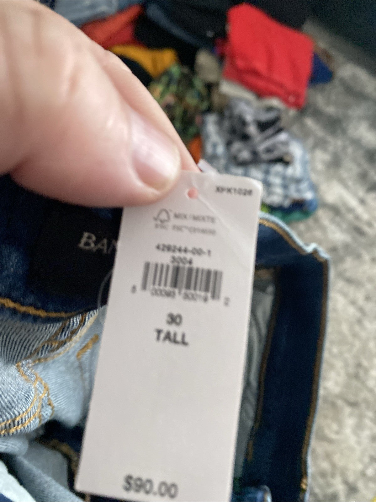 Banana Republic Stretch Boot Cut Women's Blue Jeans Size 10/Long