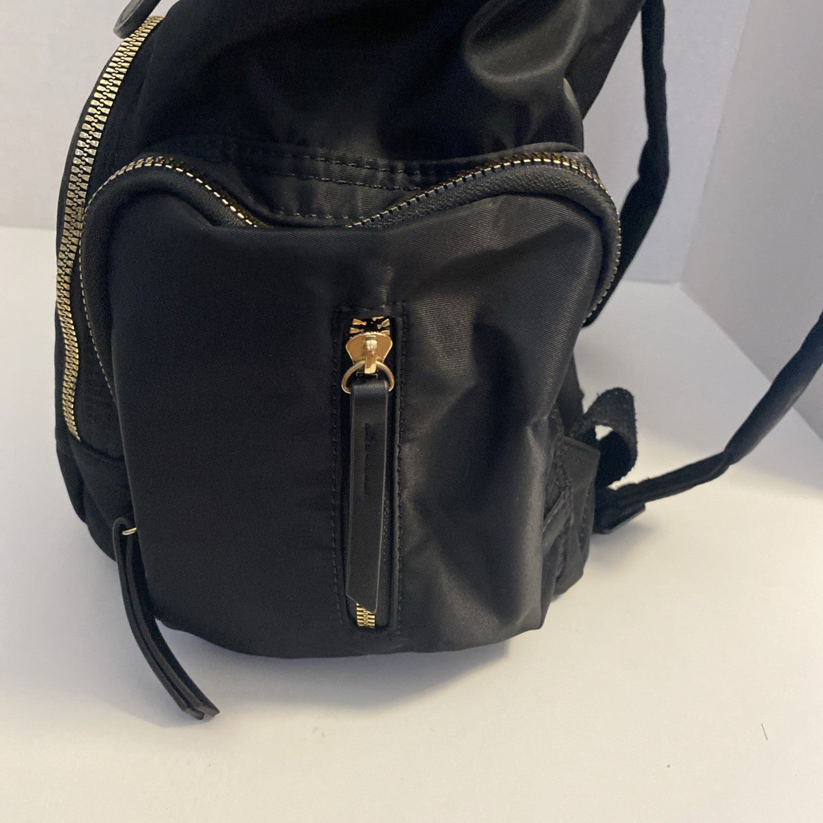 Black Backpack Purse Hofmall 12x13x8