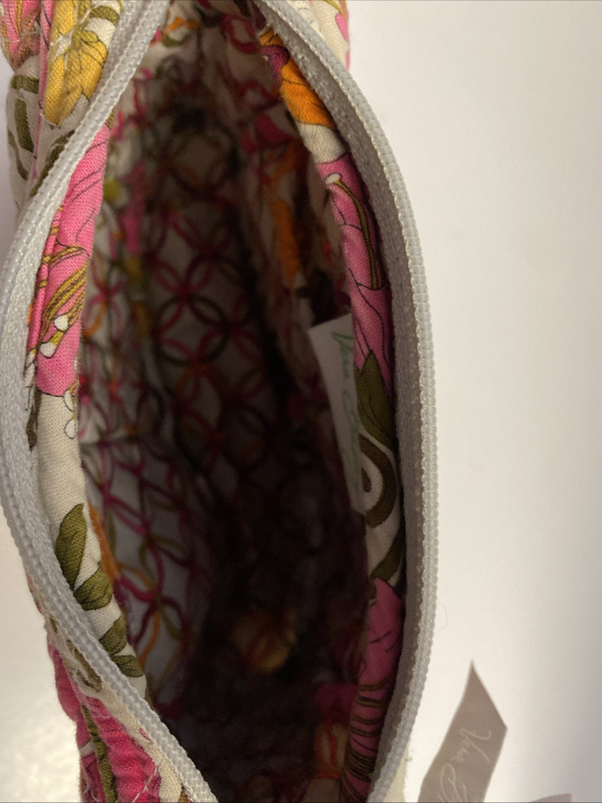 Vera Bradley Purse Pinks Orange Floral