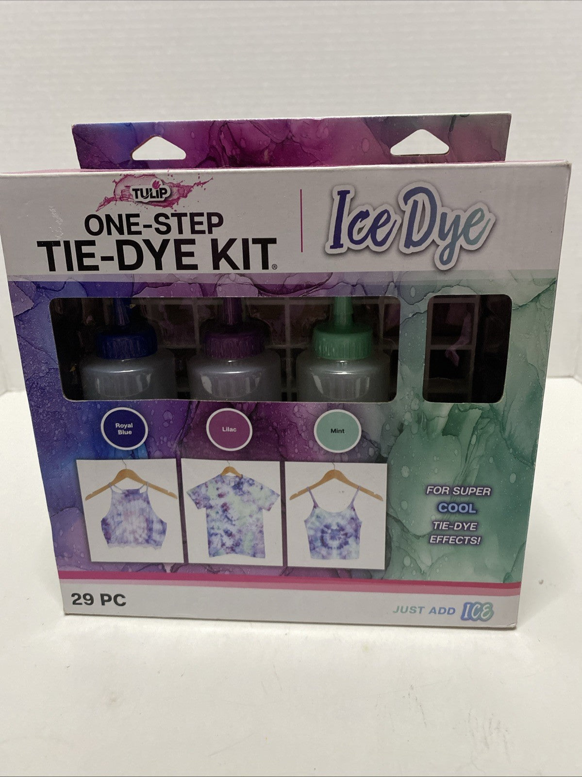Tulip One-Step Tie-Dye Kit Ice Dye 3 colors BRAND NEW Super Cool Tie dye effects
