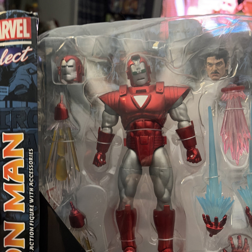 MARVEL SELECT SILVER CENTURION IRON MAN diamond select NIB