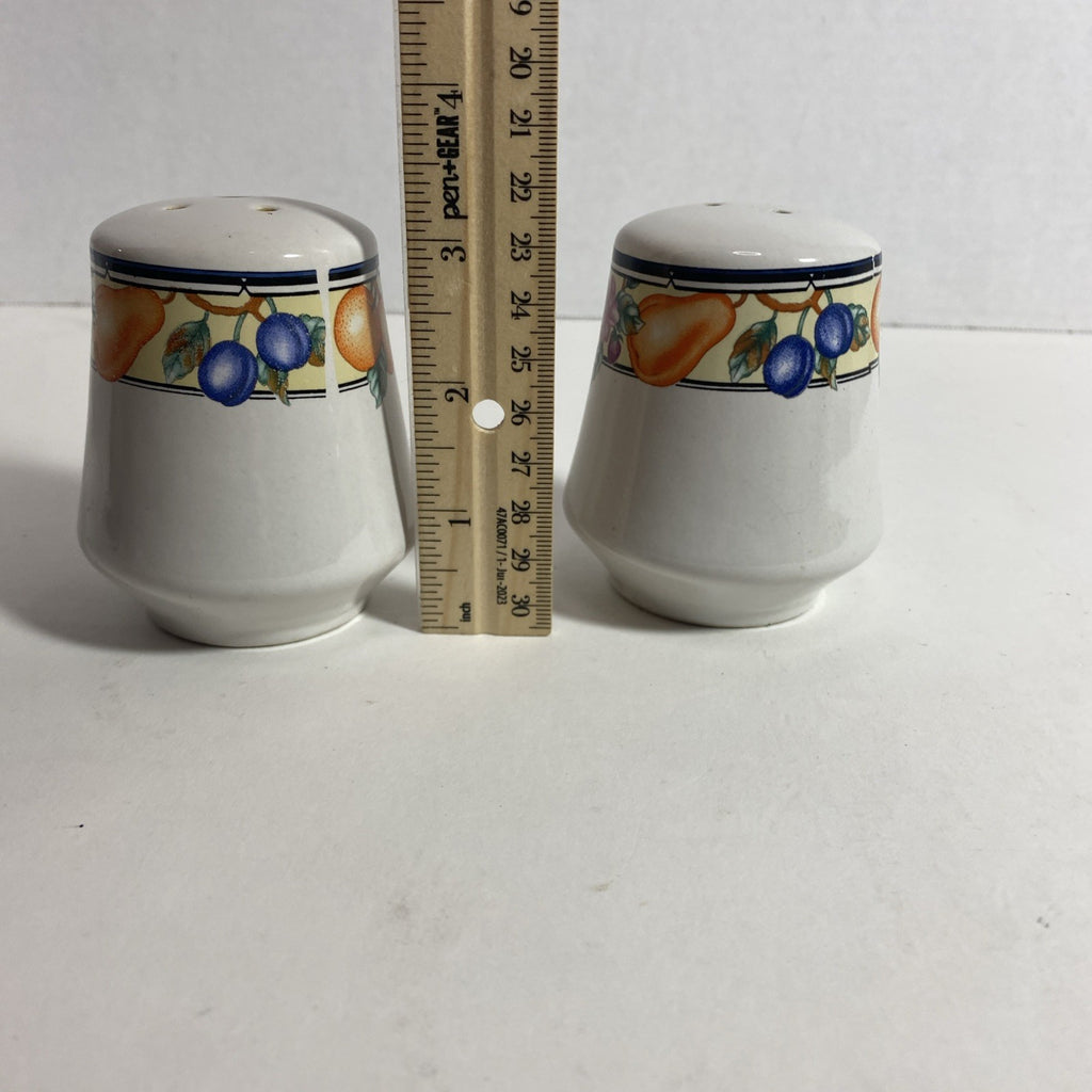Oneida The Select Collection Orchard Stoneware Salt and Pepper Shaker- Pre-Owned