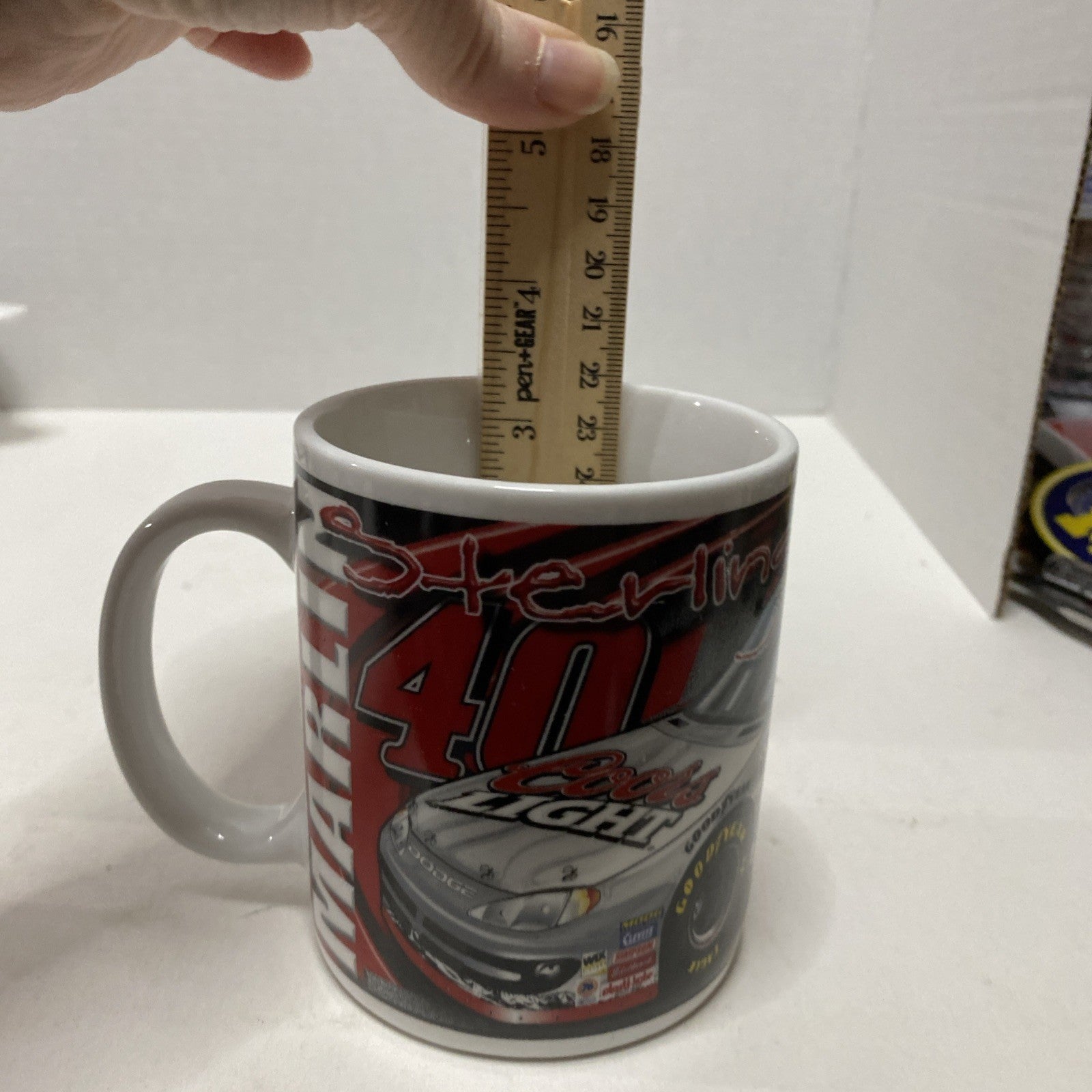 Sterling Marlin NASCAR Mug Cup Coors Light #40 Racing 2002 Good Year