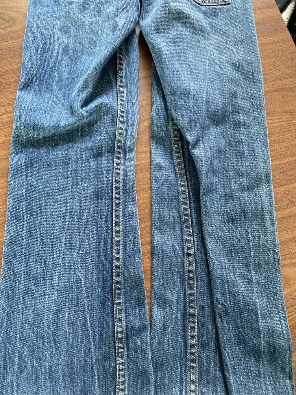 Levis Jeans Womens Size 12R Blue 514 Slim Straight Leg Mid Rise Dark Wash 26x26